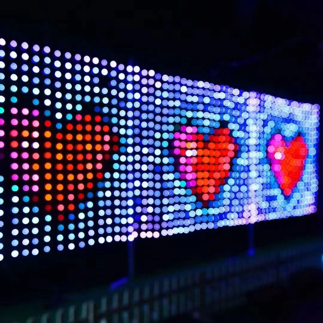 5V Milky White Globe Curtain Lights, 400 LEDs RGB + Surplife LED Control