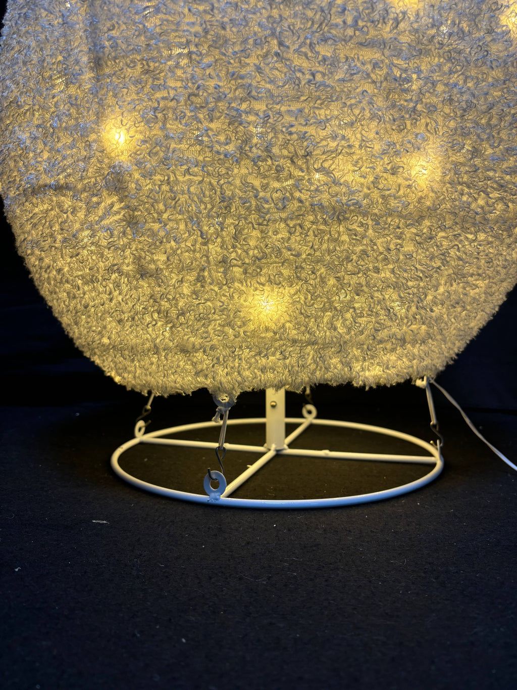 48" Retractable Snowman, Pre-Lit with 100 LED Lights
