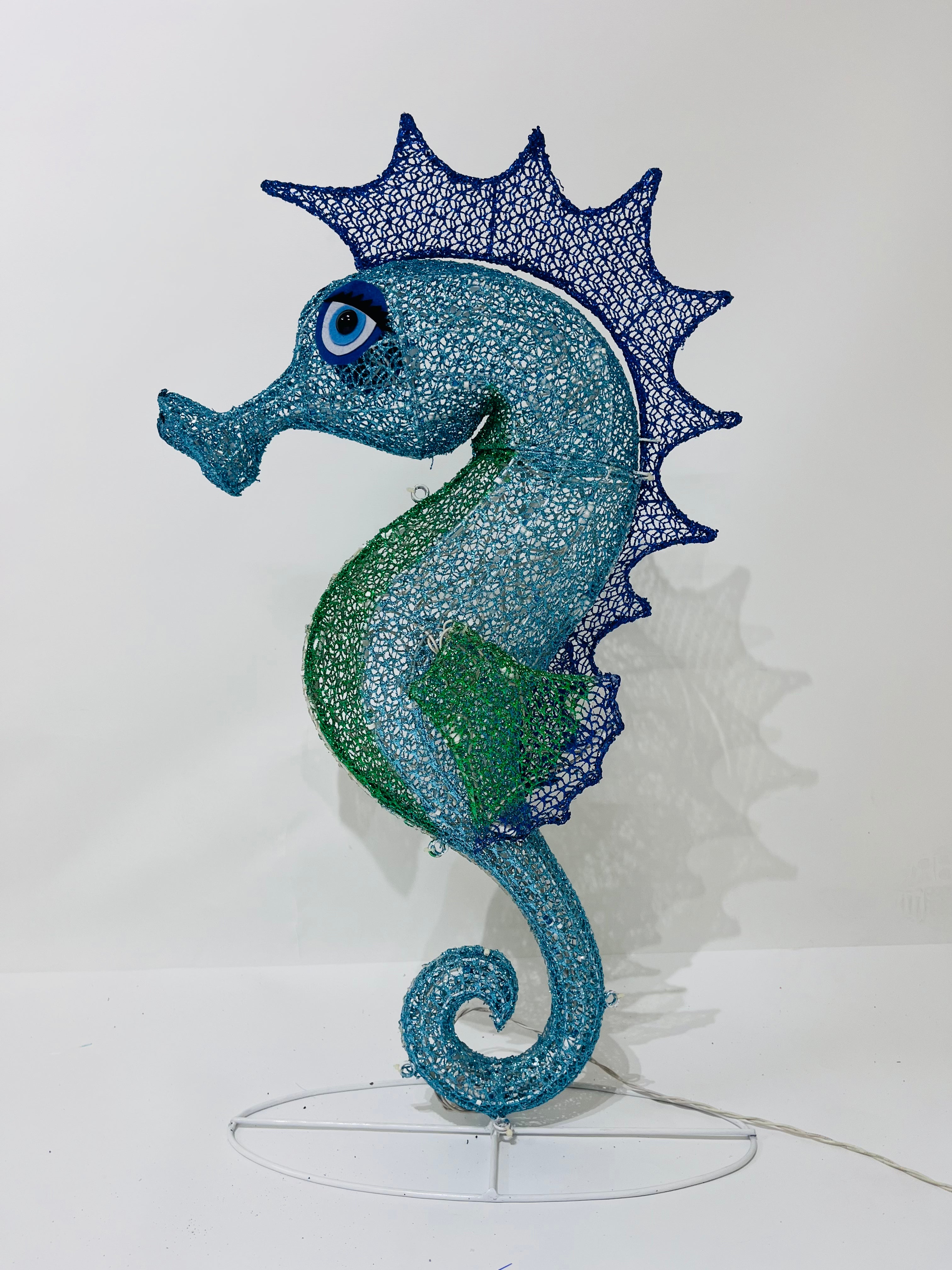 LED Lighted Seahorse