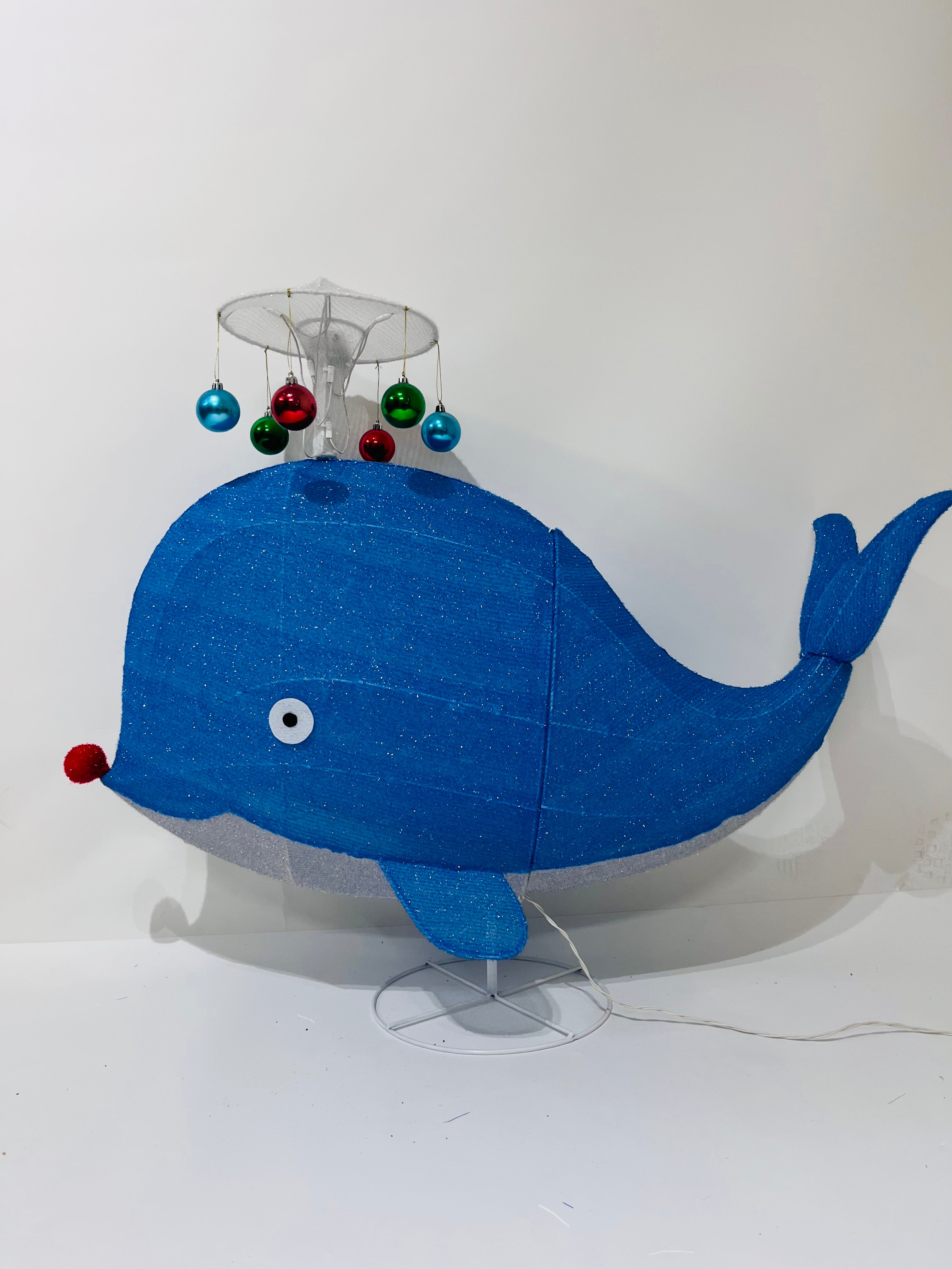 LED Christmas Whale