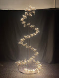 LED Spiral Tree Light – Decorative Starburst Floor Lamp