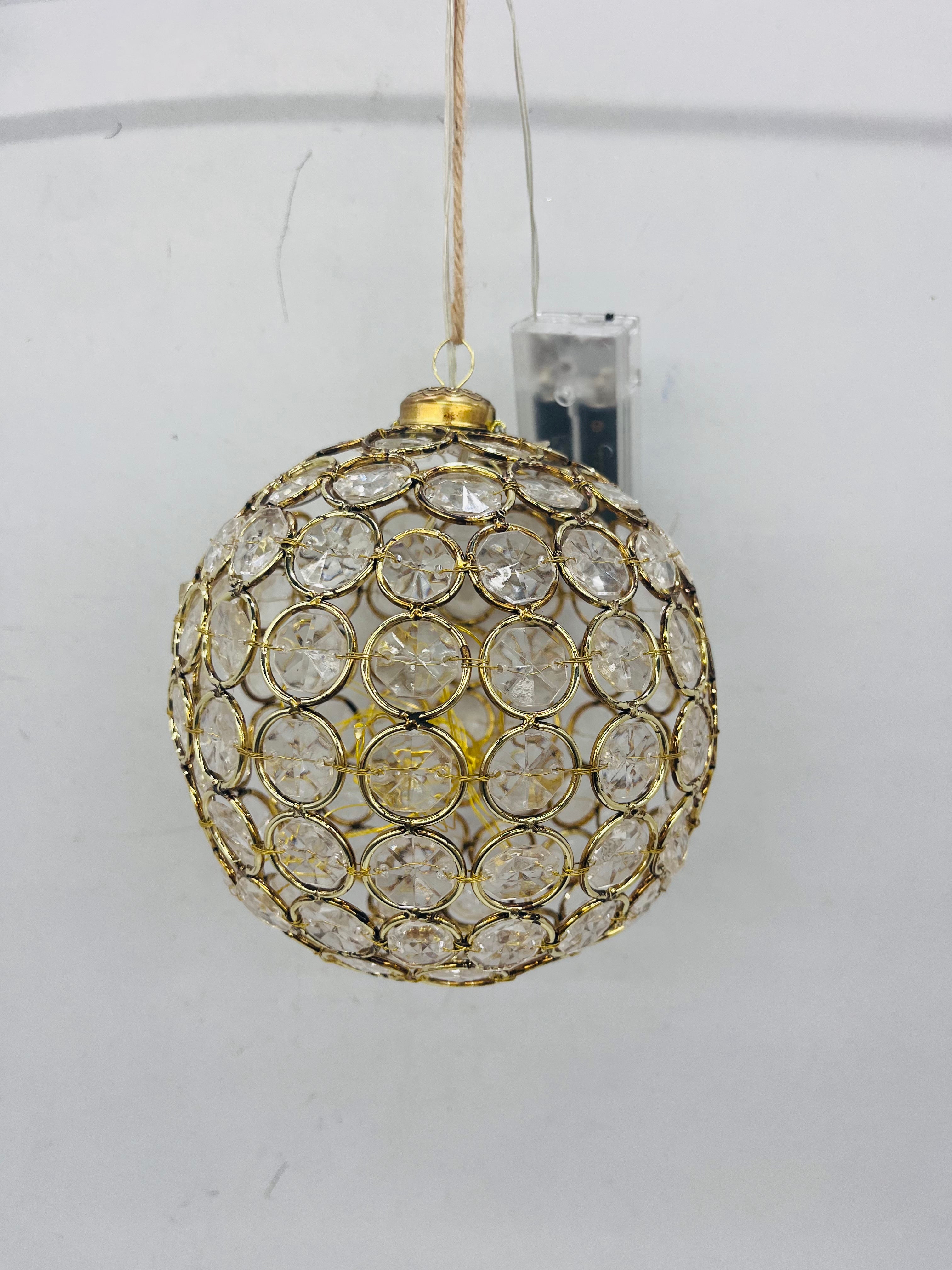Crystal Ball LED Pendant Lights – Decorative Hanging Lamps