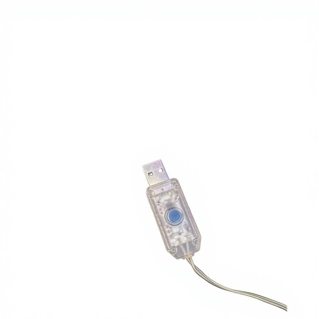 LED Iridescent Holographic Star – Light-Up Hanging Decor