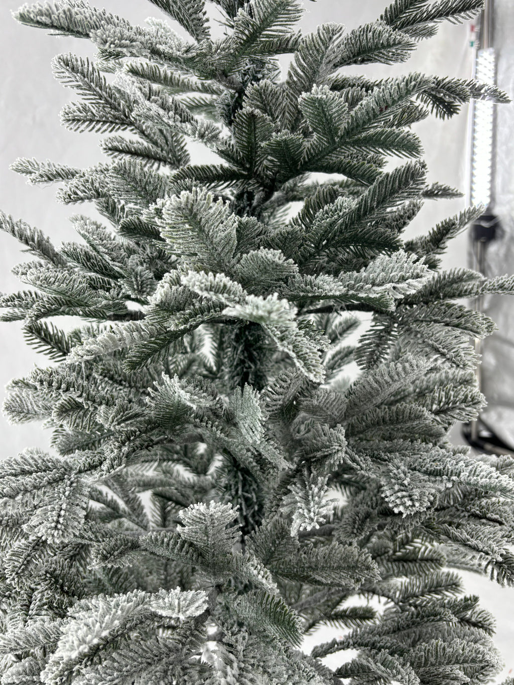 Floked PE Potted Christmas Tree