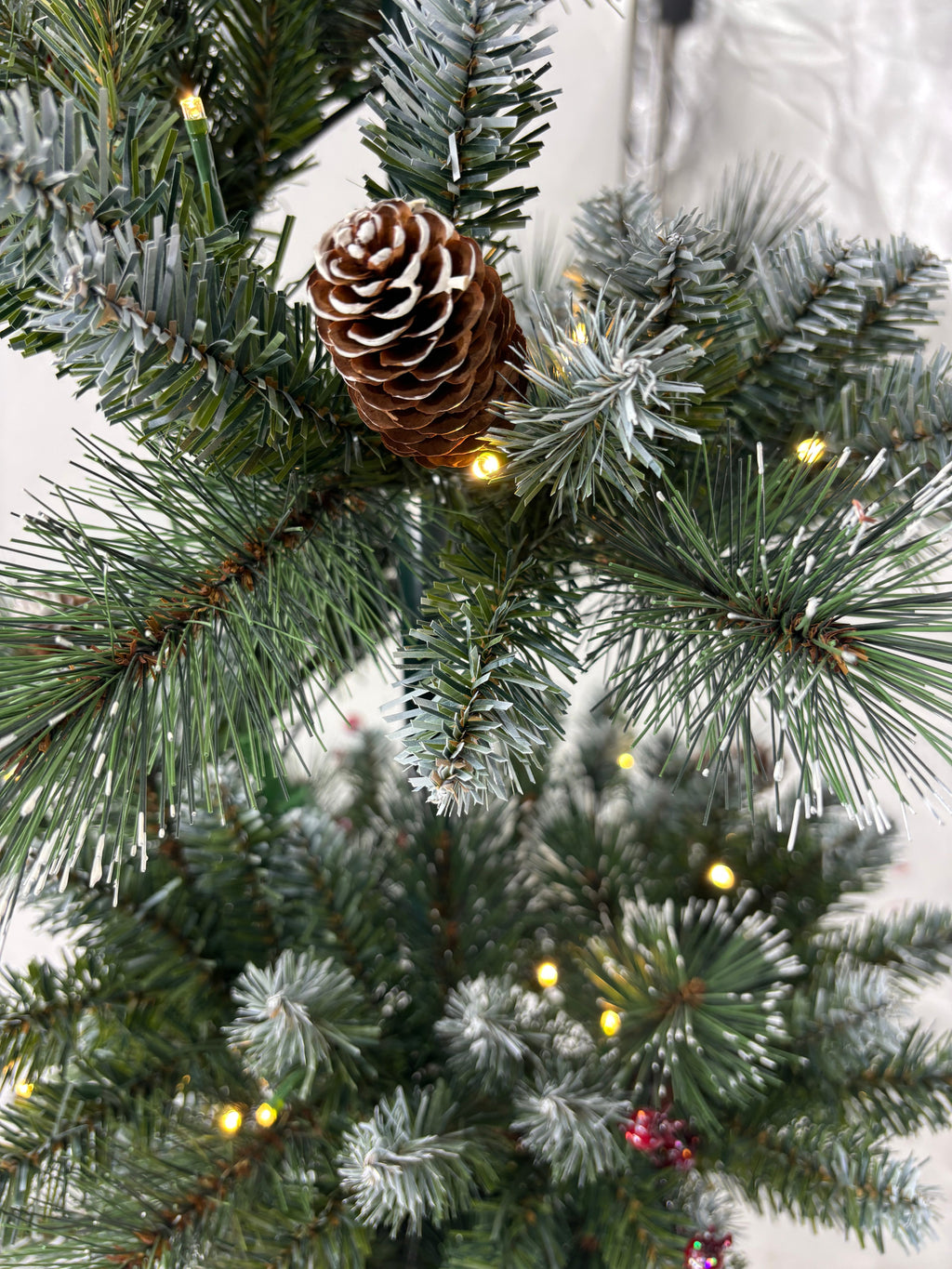Spiral Lamp Post Christmas Tree