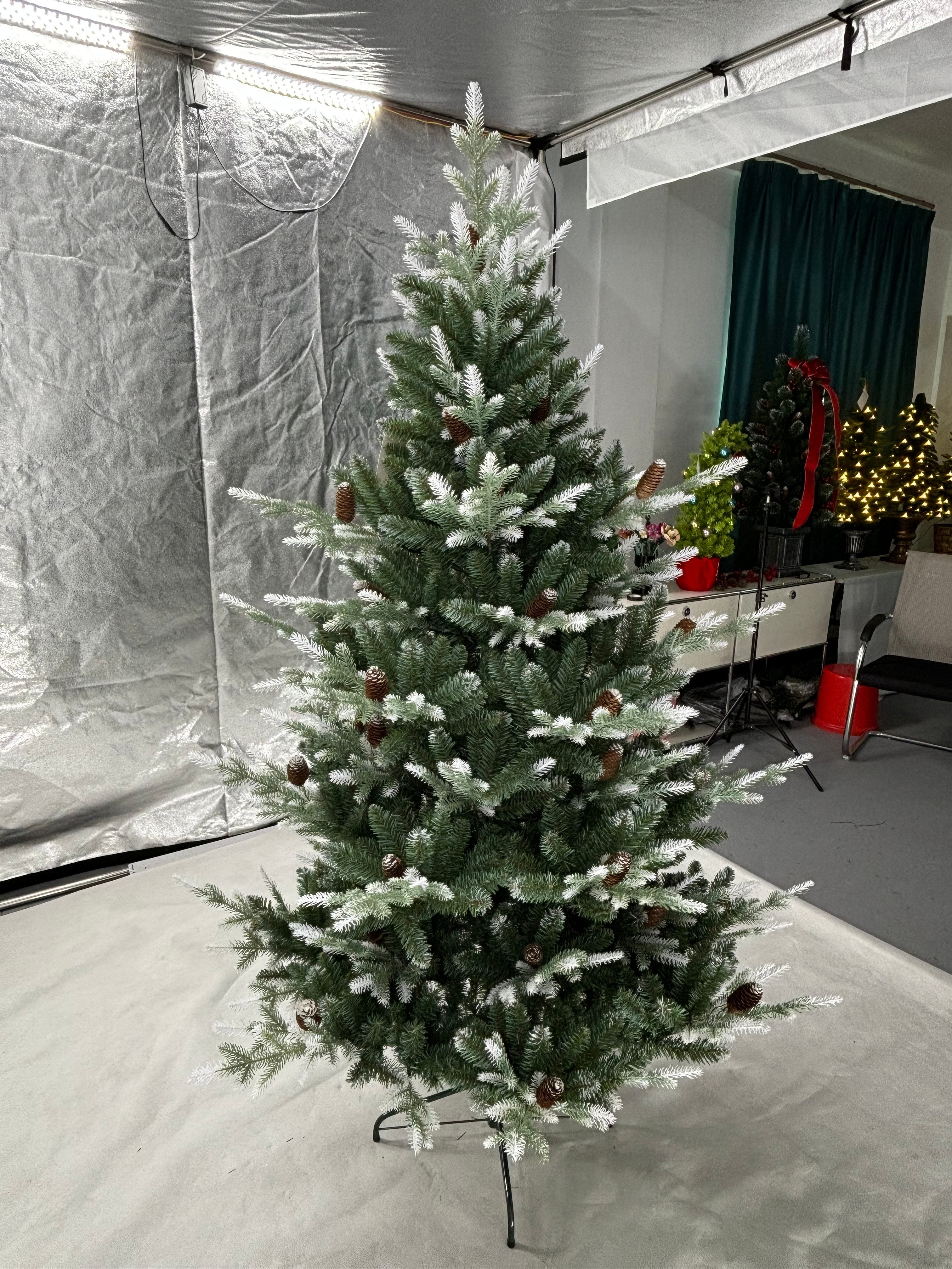 200CM PE & PVC Mixed Christmas Tree