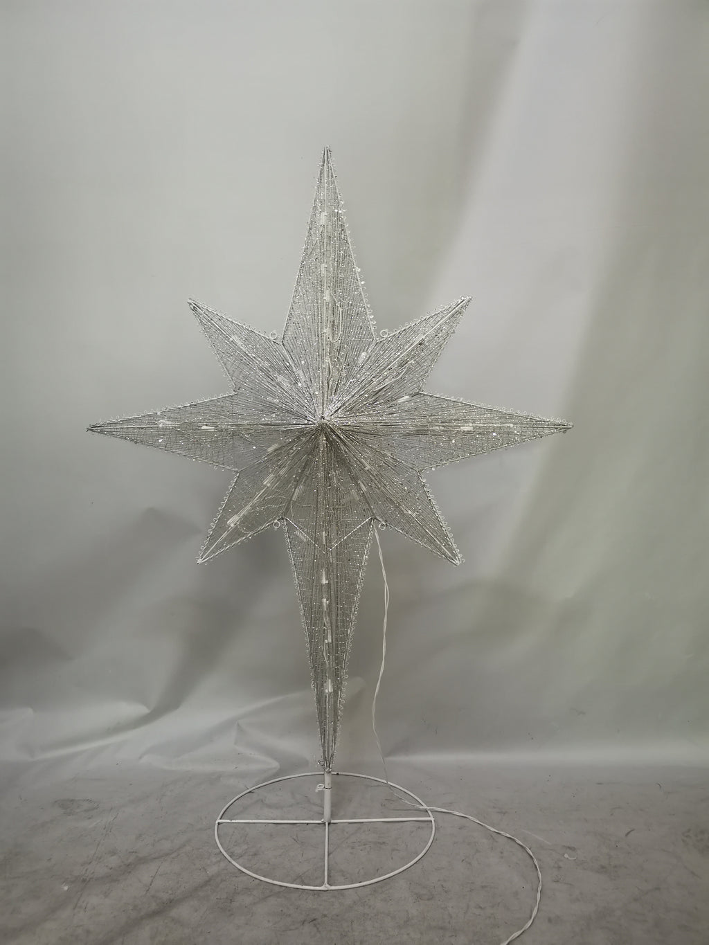 46-inch 70-light cotton-wrapped octagonal star light