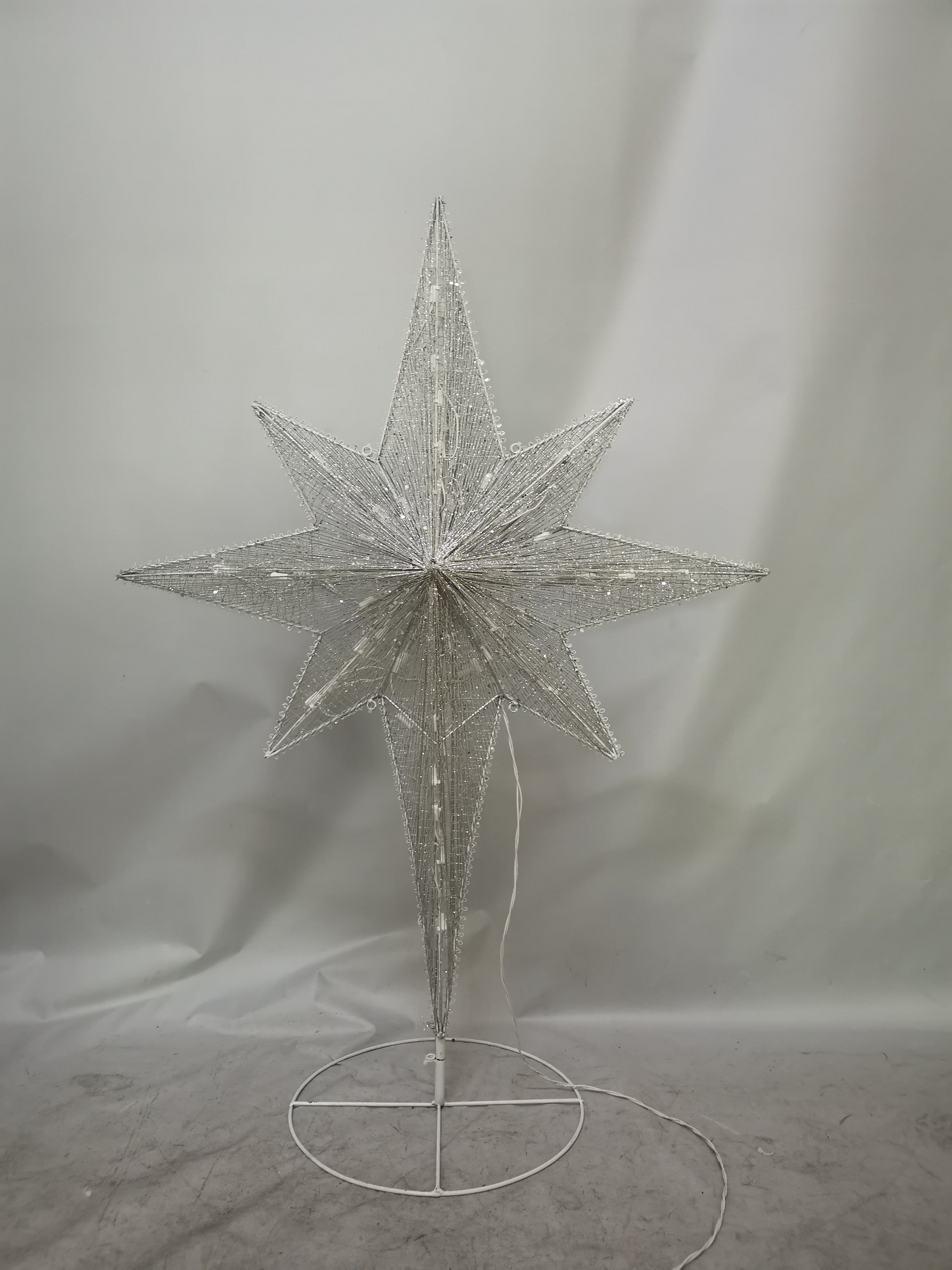 46-inch 70-light cotton-wrapped octagonal star light