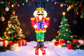 72-inch 160-Light Nutcracker Soldier Light.