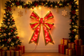 42" Light-Up Bow with 70 Red LED Lights