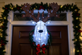 29-inch 70-Light Cotton-Wrapped Reindeer Head Light