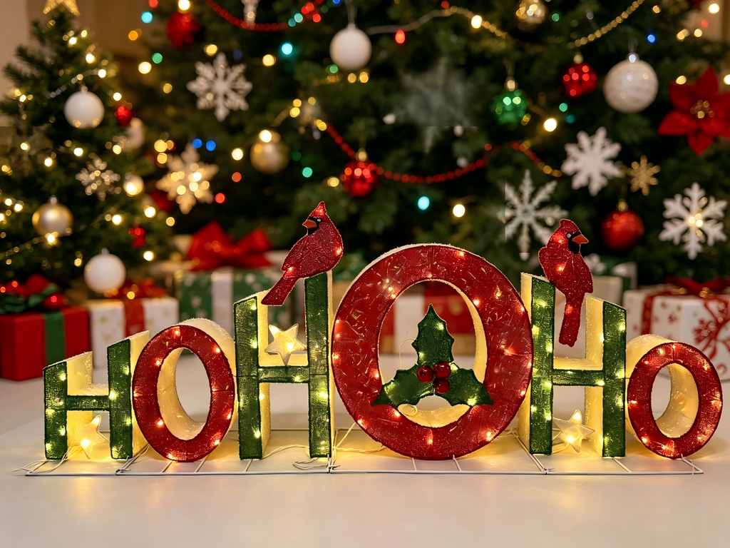 24-inch 80-lamp fabric HOHOHO decorative light.