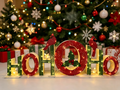 24-inch 80-lamp fabric HOHOHO decorative light.