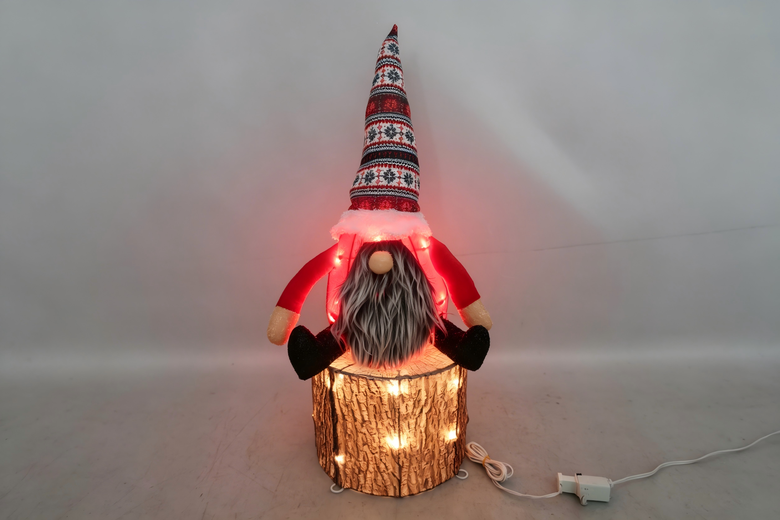 28-inch 35-light stump dwarf decorative light