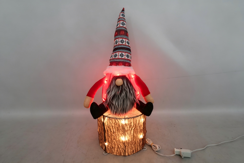 28-inch 35-light stump dwarf decorative light