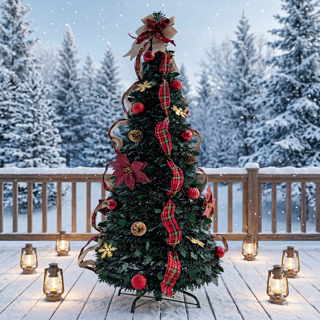 150CM Pop-Up Foldable PVC Christmas Tree