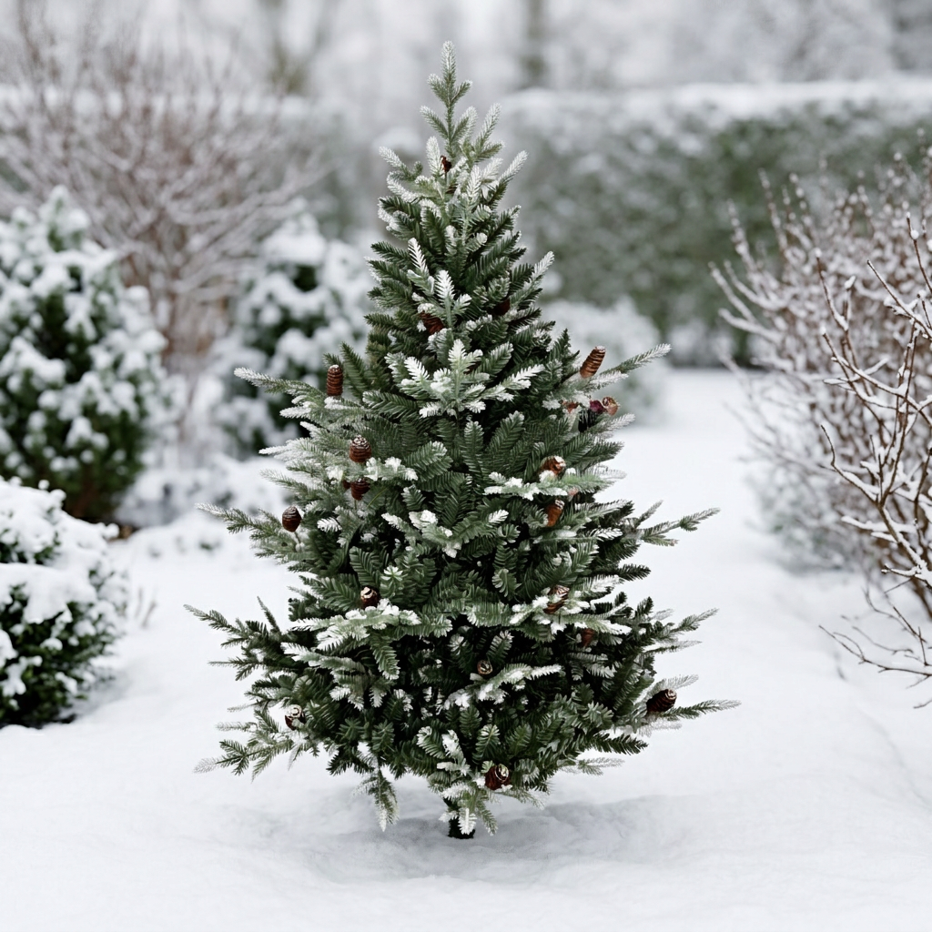200CM PE & PVC Mixed Christmas Tree