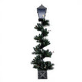Spiral Lamp Post Christmas Tree