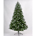 PVC Tip Snow Flocked Christmas Tree with Pine Cones