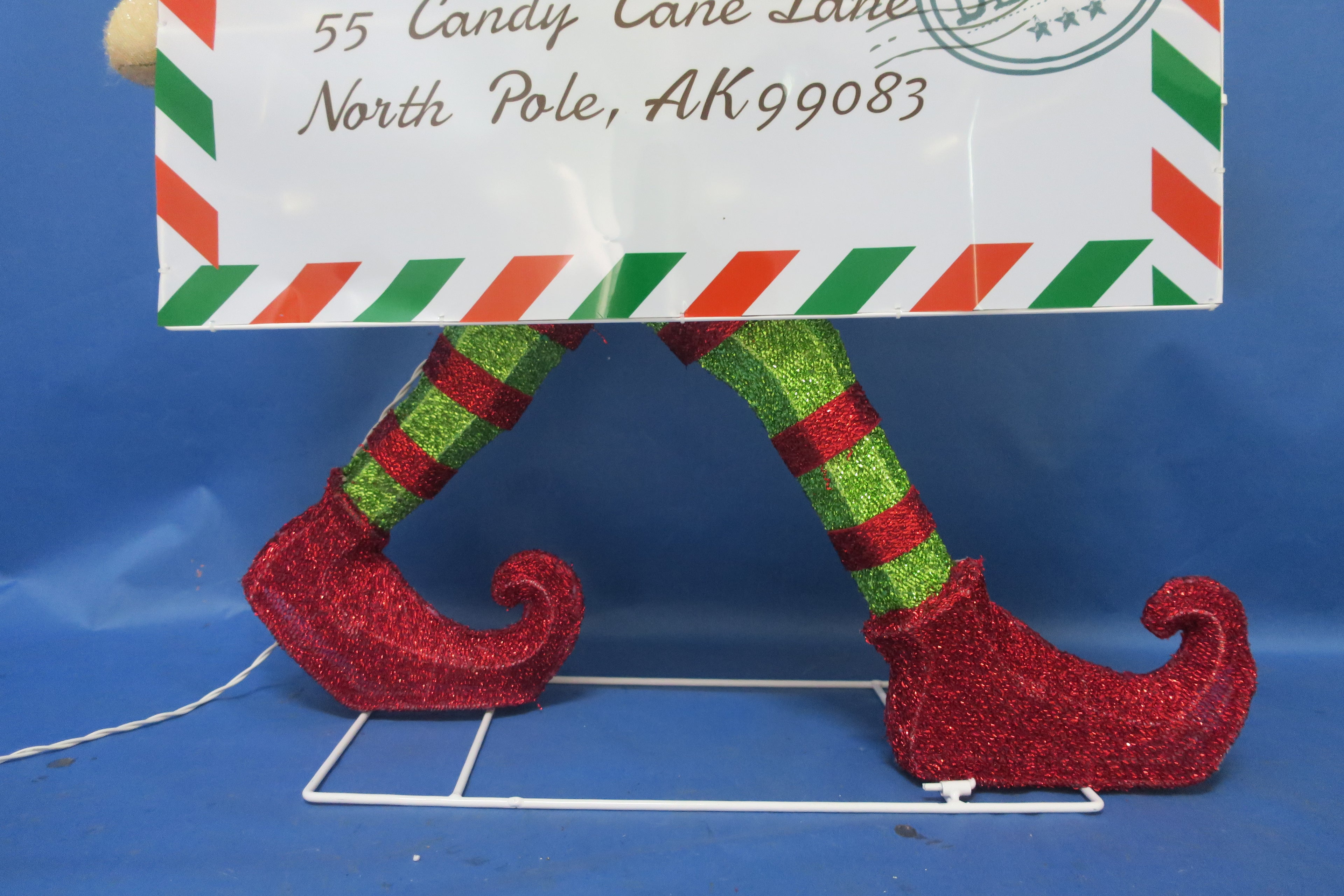 40-inch 70-light fabric elf with envelope