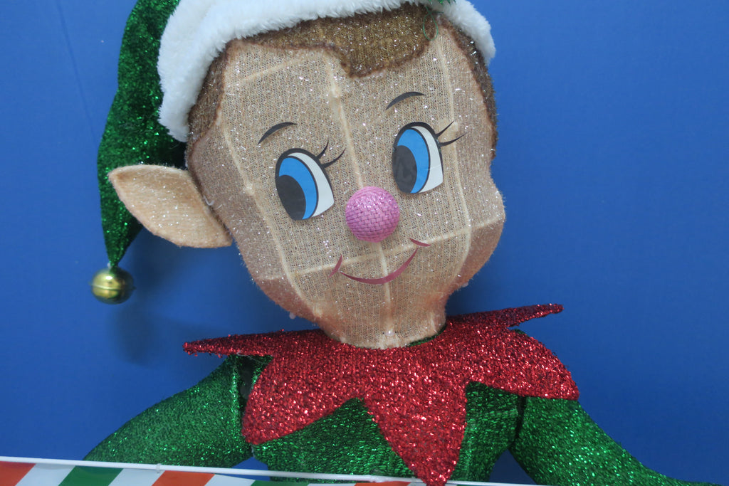 40-inch 70-light fabric elf with envelope