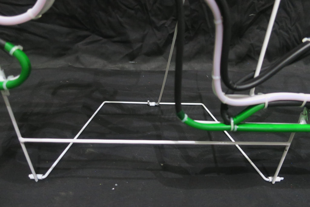 39-inch Skating Snowman Neon Tube Light