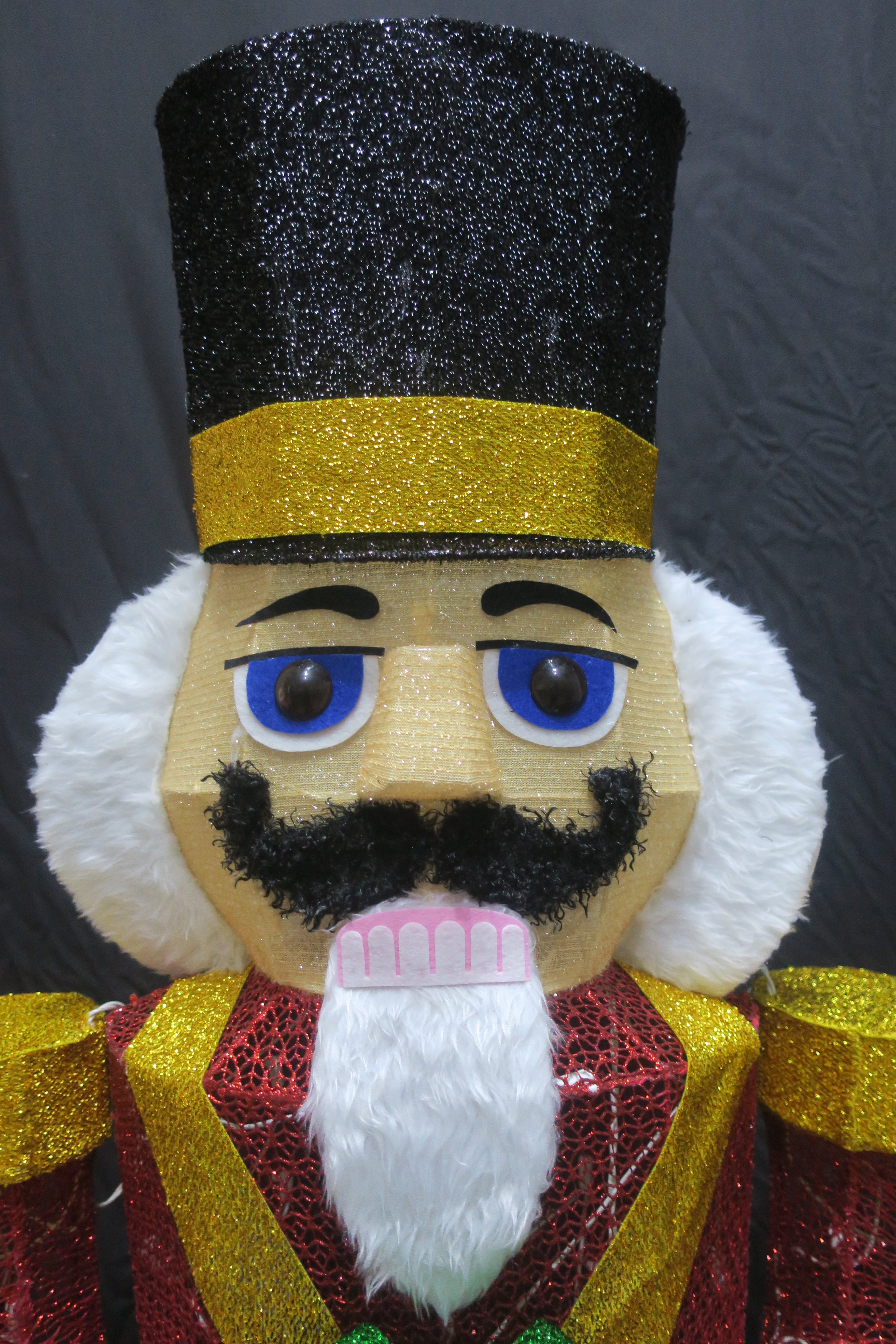 72-inch 160-Light Nutcracker Soldier Light.