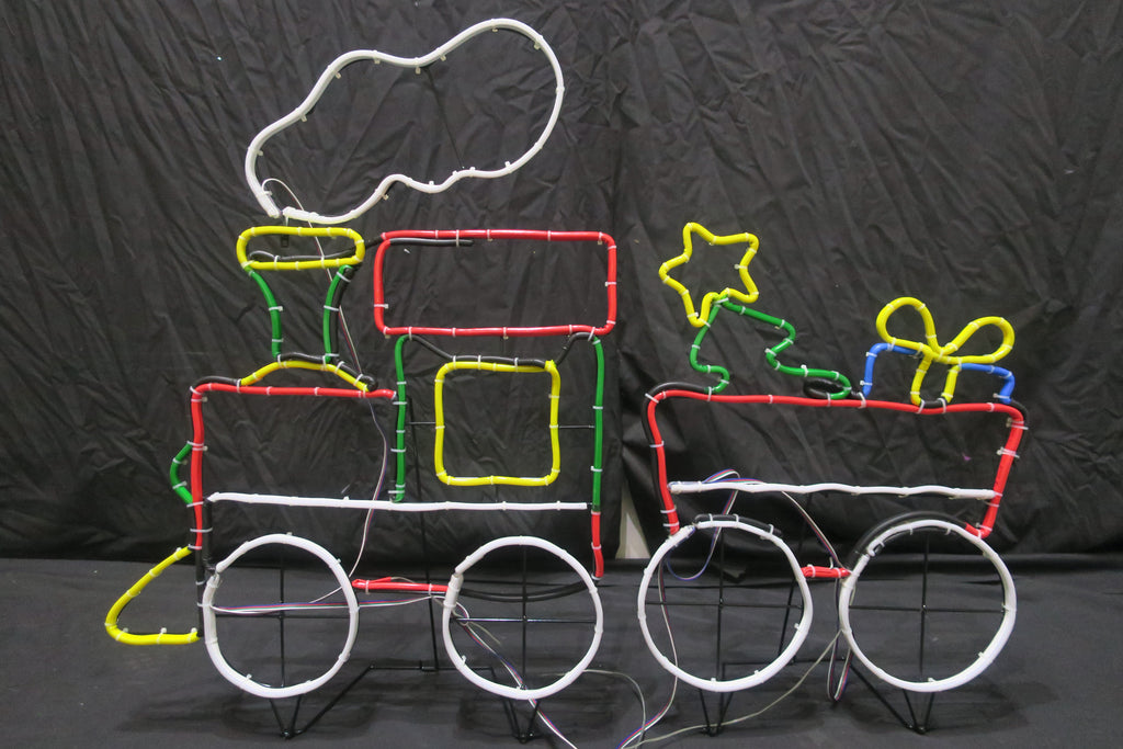 30-inch Christmas Train Neon Tube Light