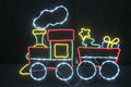 30-inch Christmas Train Neon Tube Light