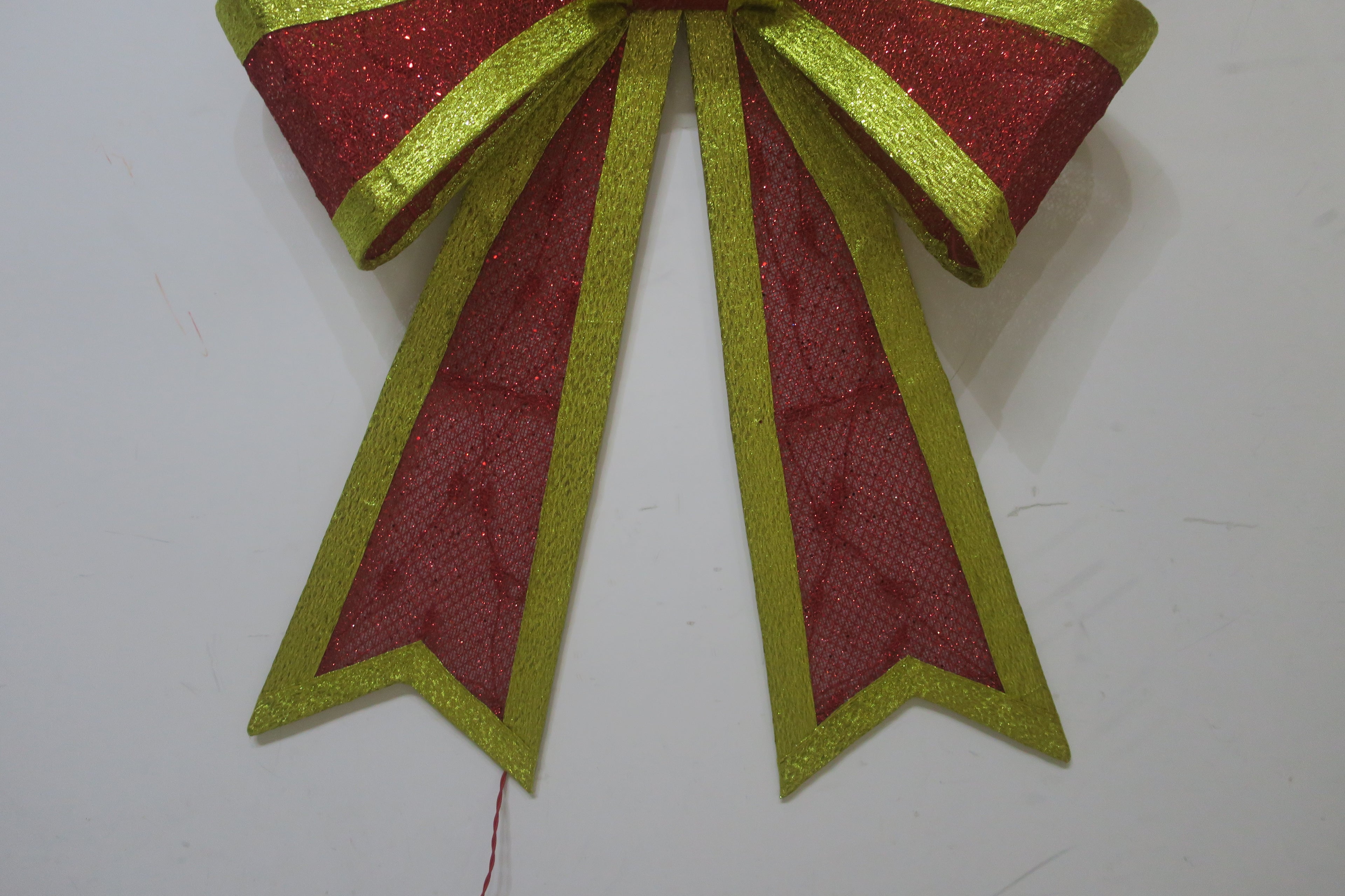 42" Light-Up Bow with 70 Red LED Lights