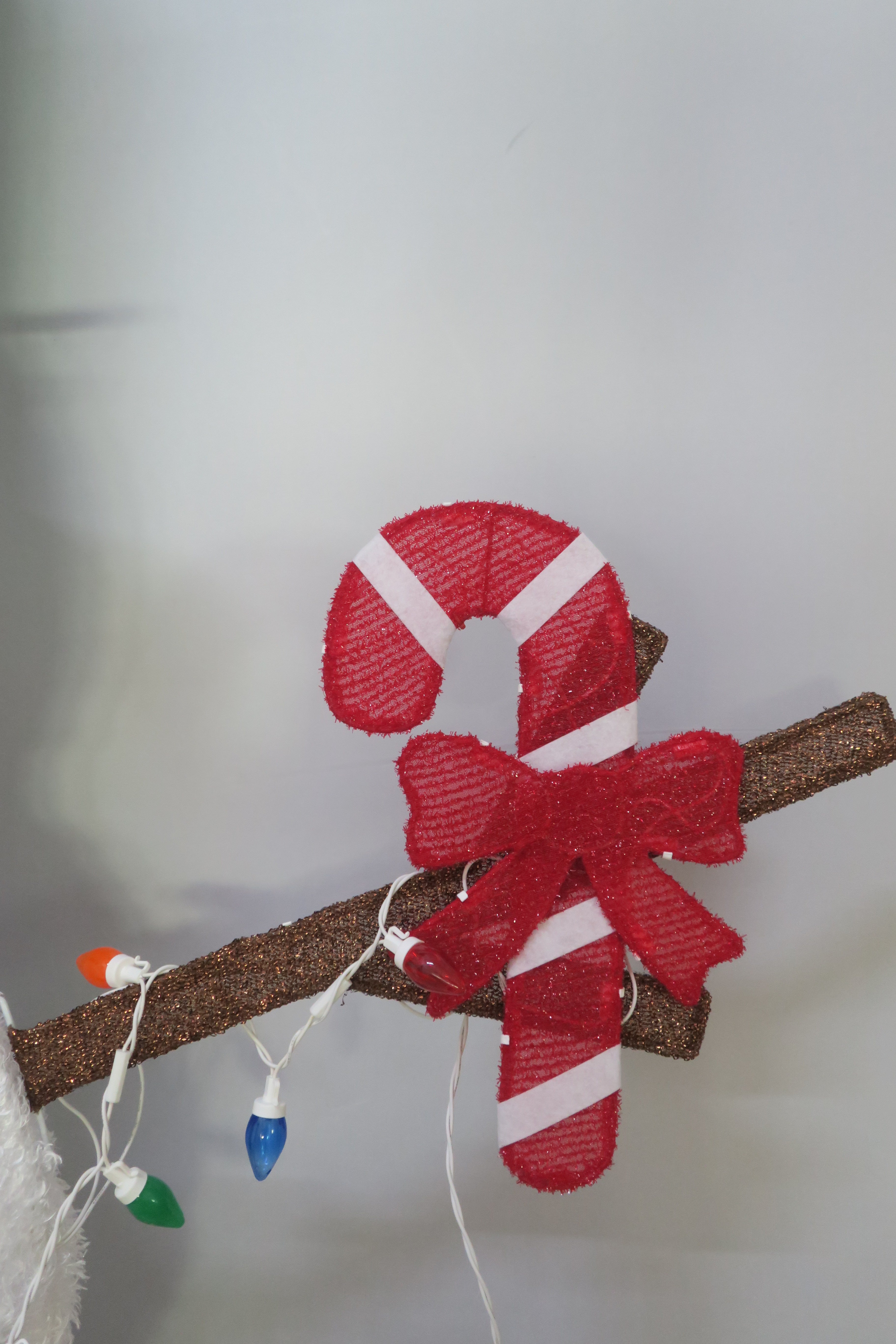 72-inch 105-light snowman decoration with velvet cloth