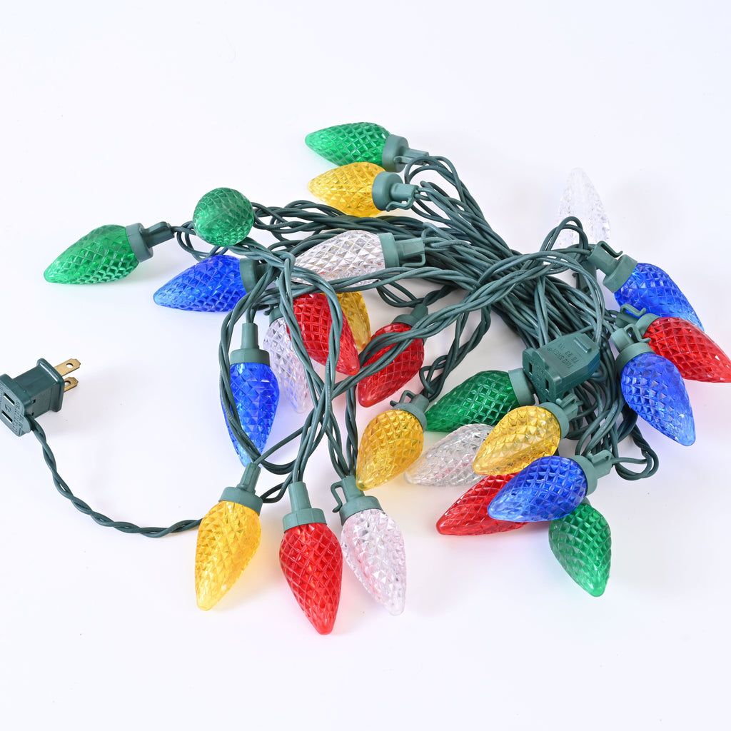 E-top Spacing 4PIN Seed Fairy String Light RGBIC IP68 Waterproof Pebble Pixel Light String for Christmas