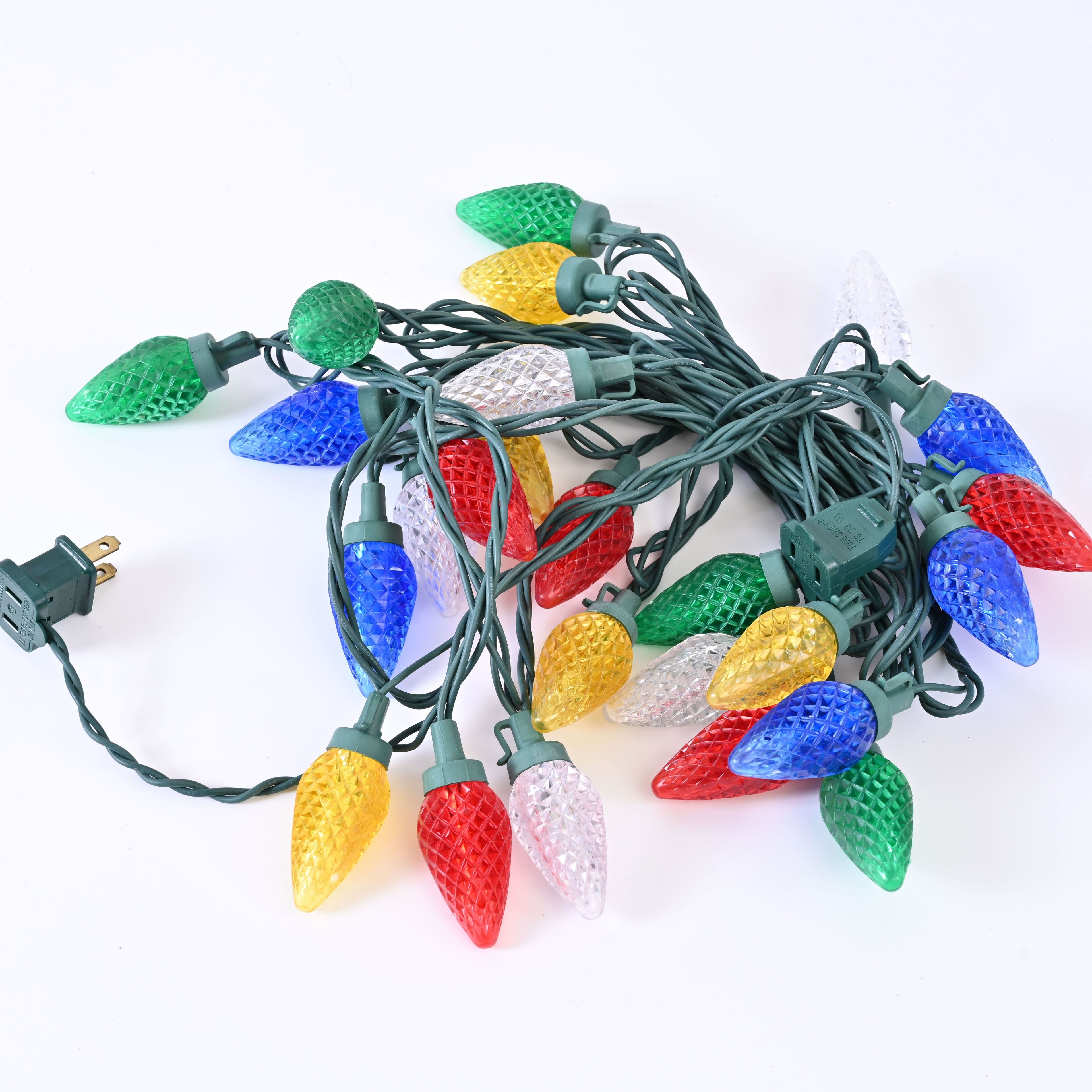 E-top Spacing 4PIN Seed Fairy String Light RGBIC IP68 Waterproof Pebble Pixel Light String for Christmas