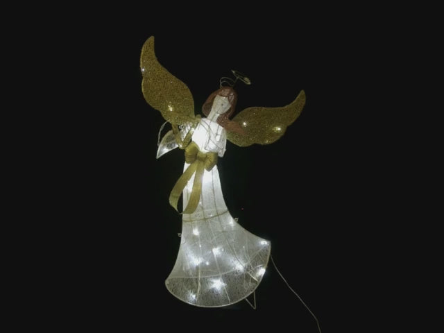 48-inch LED 70-light breathing flash angel decoration