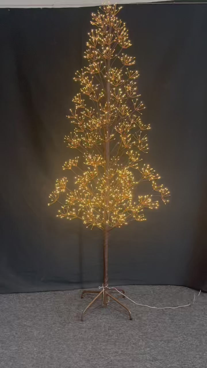 LED Starburst Tree Light – Decorative Fairy Light Tree